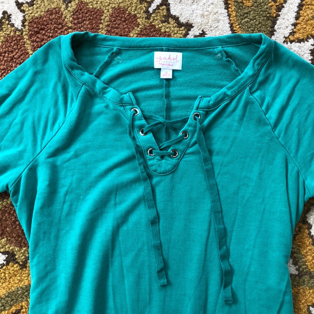 Isabelle *Maternity* Drawstring Top From Nordstrom - image 2